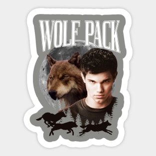 The Twilight Saga Jacob Wolf Pack Girls Muscle Sticker